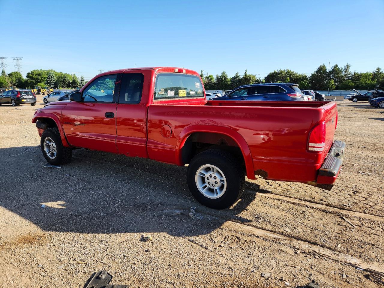 1999 Dodge Dakota VIN 1B7GG22Y3XS304382 COPART salvage auction — Front End, IL - SALVAGE CERTIFICATE, sold $325 on 2026-06-30 (photo 2)