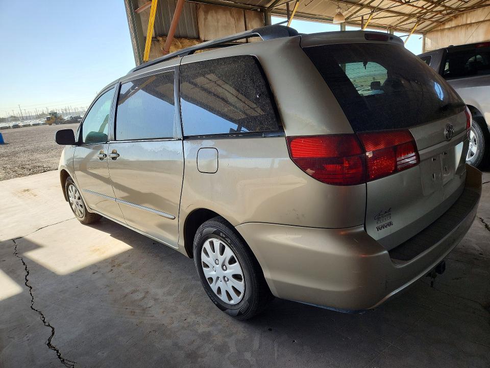 2005 Toyota Sienna VIN 5TDZA23CX5S224225 COPART salvage auction — NORMAL WEAR, AZ - CERTIFICATE OF TITLE (P), sold $475 on 2026-07-29 (photo 2)