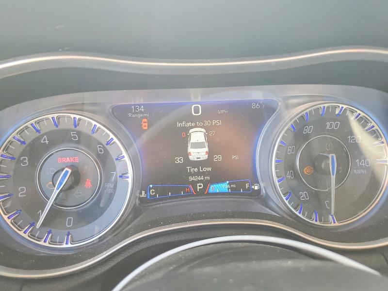 2016 Chrysler 300 VIN 2C3CCAEG0GH128183 COPART salvage auction — UNDERCARRIAGE, Nv - Salvage Title, sold $1,600 on 2026-09-17 (photo 9)