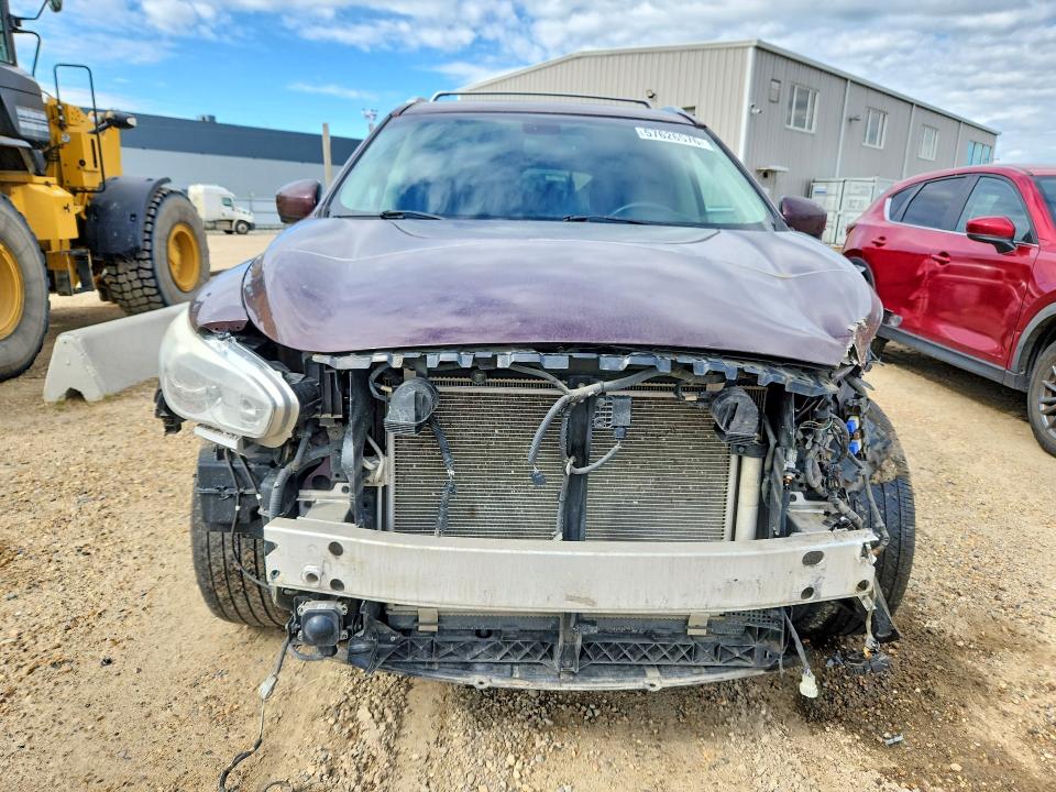 2014 Infiniti VIN 5N1AL0MMXEC527988 COPART salvage auction — FRONT END, Ab - Bos - Salvage, sold $450 on 2026-07-23 (photo 5)