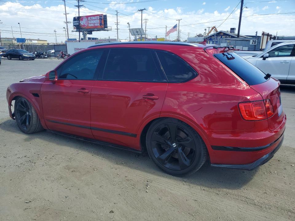 2018 Bentley Bentayga VIN SJAAC2ZVXJC020098 COPART salvage auction — FRONT END, Ny - Mv-907A Salvage Certificate, sold $22,500 on 2026-07-23 (photo 2)