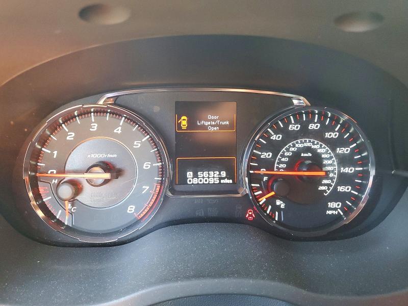 2018 Subaru Wrx VIN JF1VA1A69J9808023 COPART salvage auction — FRONT END, Nj - Cert Of Title-Salvage, sold $225 on 2026-07-29 (photo 9)