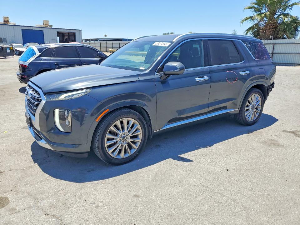 2020 Hyundai VIN KM8R54HE3LU074408 COPART salvage auction — REAR END, Ca - Salvage Certificate, sold $8,100 on 2026-07-22 (photo 1)