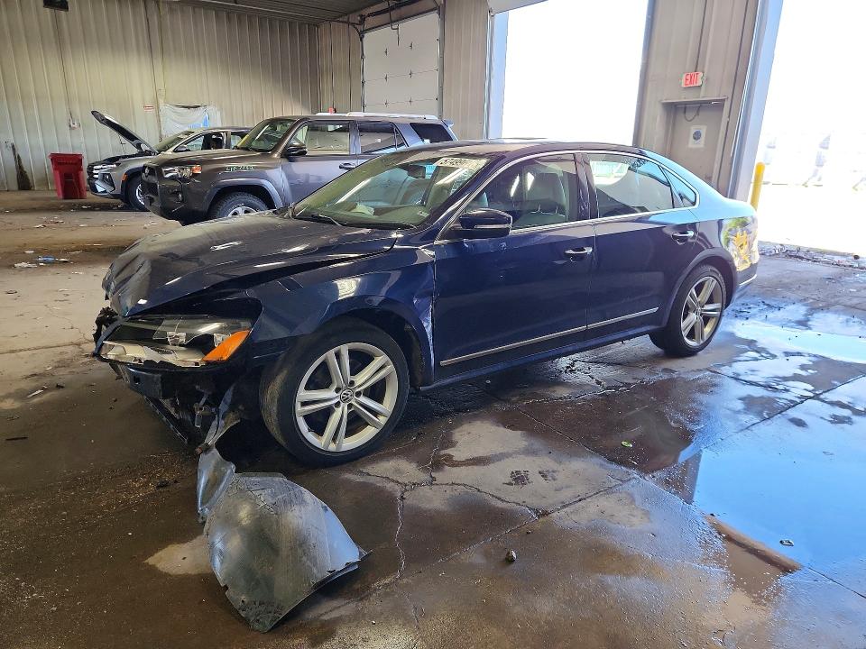 2013 Volkswagen Passat VIN 1VWCN7A31DC068065 COPART salvage auction — FRONT END, WI - JUNKED VEHICLE BILL OF SALE, sold $400 on 2026-08-03 (photo 1)
