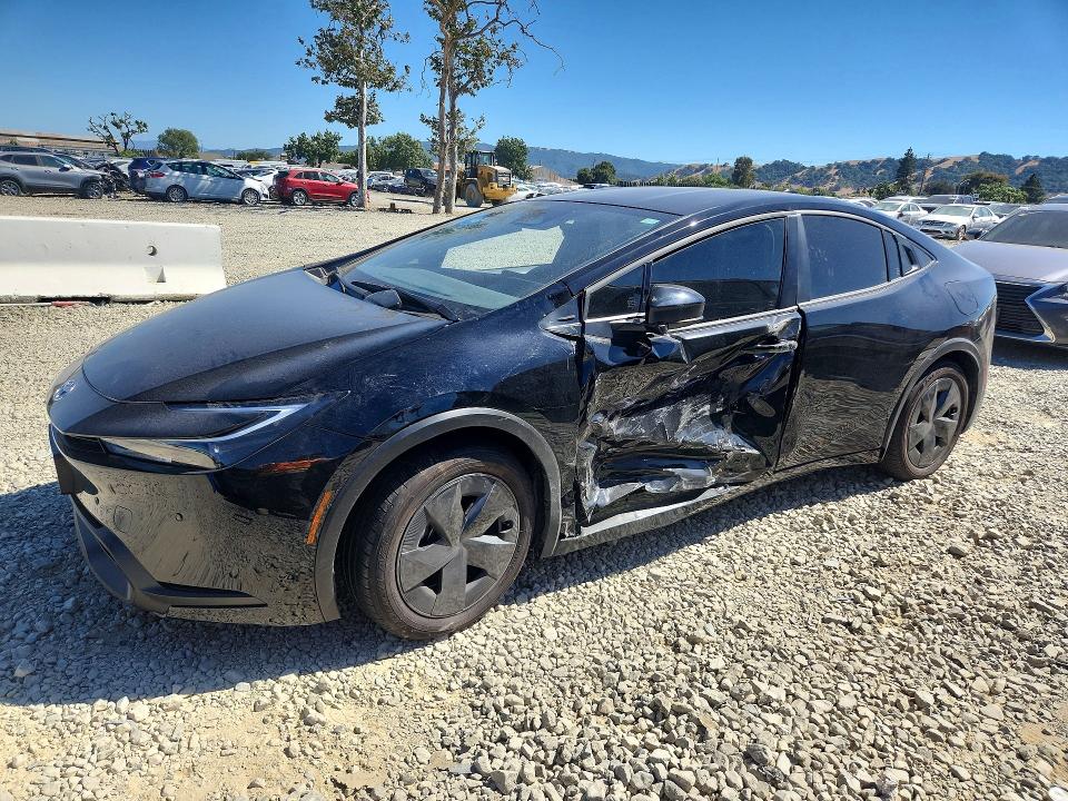 2026 Toyota Prius VIN JTDACAAU7T3075574 COPART salvage auction — SIDE, Ca - Salvage Certificate, sold $3,250 on 2026-07-21 (photo 1)