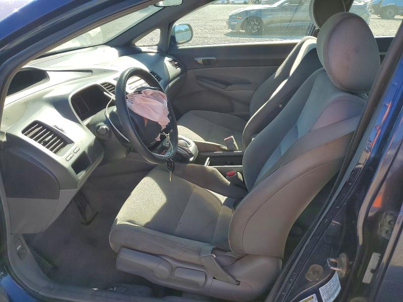 2007 Honda Civic VIN 1HGFA16537L116738 COPART salvage auction — FRONT END, Ca - Salvage Certificate, sold $250 on 2026-07-02 (photo 7)