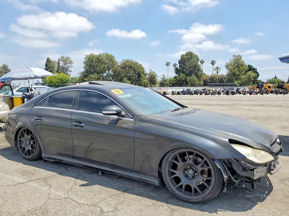 2008 Mercedes-benz Cls-class VIN WDDDJ72X88A122859 COPART salvage auction — FRONT END, Ca - Salvage Certificate, sold $500 on 2026-07-24 (photo 4)