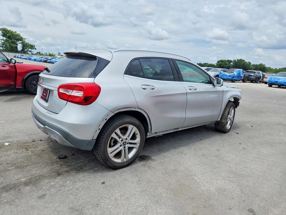 2018 Mercedes-benz Gla-klasse VIN WDCTG4EB2JJ474323 COPART salvage auction — FRONT END, In - Certificate Of Title, sold $4,500 on 2026-07-28 (photo 3)