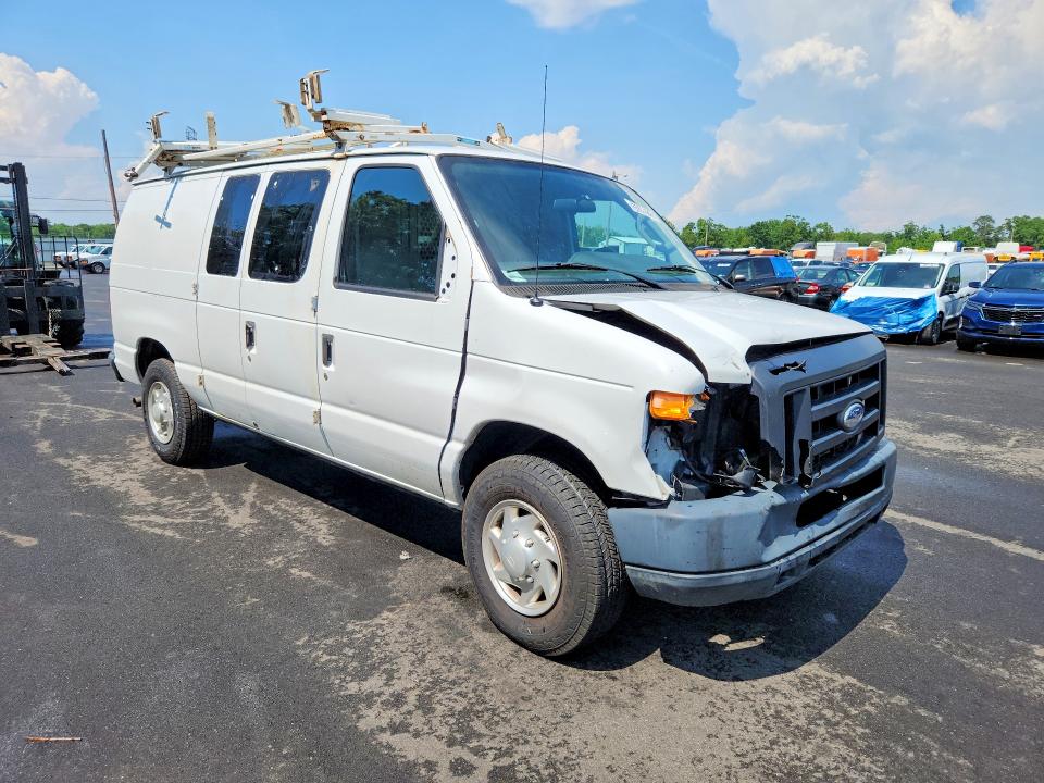 2014 Ford Econoline VIN 1FTNE2EL8EDB13815 COPART salvage auction — FRONT END, Nj - Certificate Of Title, sold $1,450 on 2026-07-09 (photo 4)
