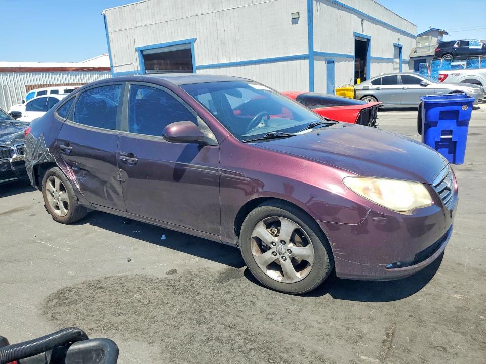 2008 Hyundai Elantra VIN KMHDU46D68U540864 COPART salvage auction — REAR END, NV - LIEN PAPERS, CLEAN TITLE, sold $450 on 2026-07-13 (photo 4)