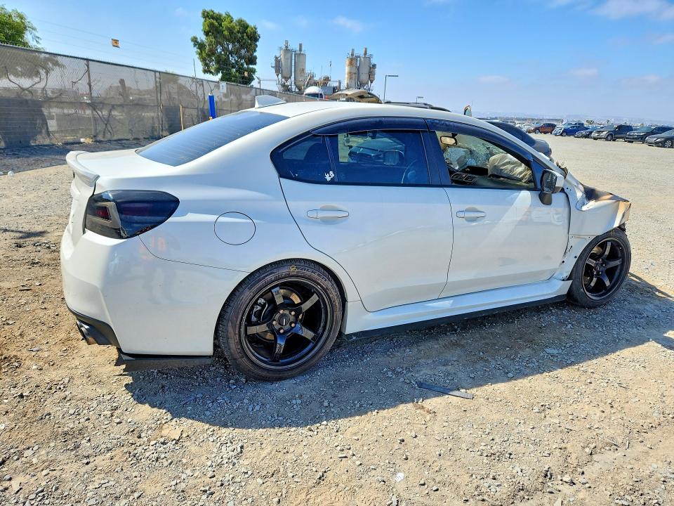 2021 Subaru Wrx VIN JF1VA1A62M9806800 COPART salvage auction — BURN, CA - NON-REPAIRABLE VEHICLE CERT, sold $450 on 2026-07-28 (photo 3)