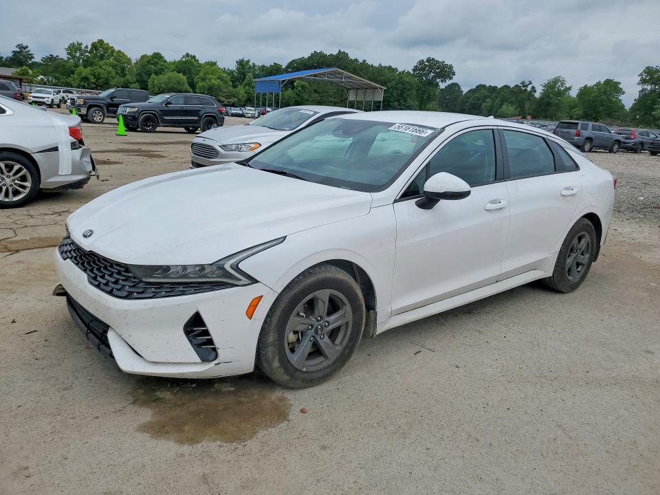 2021 Kia K5 VIN 5XXG24J20MG040843 COPART salvage auction — FRONT END, Ms - Cert Of Title-Salvaged, sold $3,650 on 2026-07-17 (photo 1)