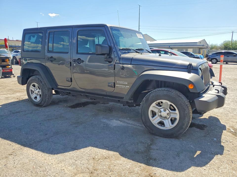 2016 Jeep Wrangler / VIN 1C4BJWDG4GL324240 COPART salvage auction — FRONT END, Nv - Salvage Title, sold $150 on 2026-07-30 (photo 4)