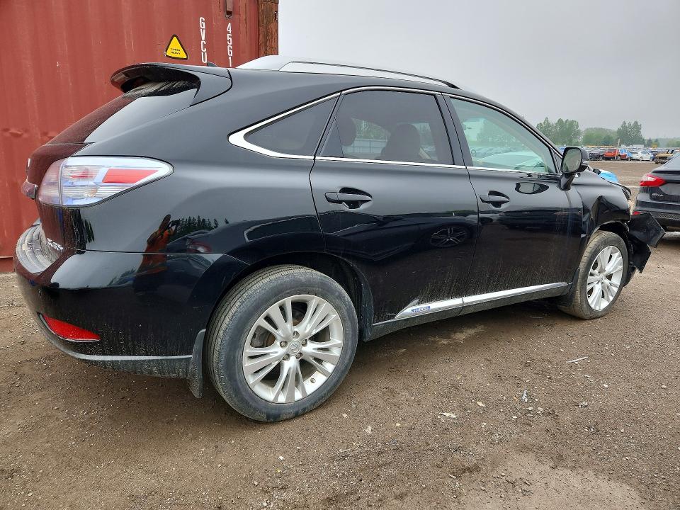 2010 Lexus Rx 450h VIN JTJBC1BA9A2020911 COPART salvage auction — FRONT END, On - Permit No Brand - Unfit, sold $3,600 on 2026-07-07 (photo 3)