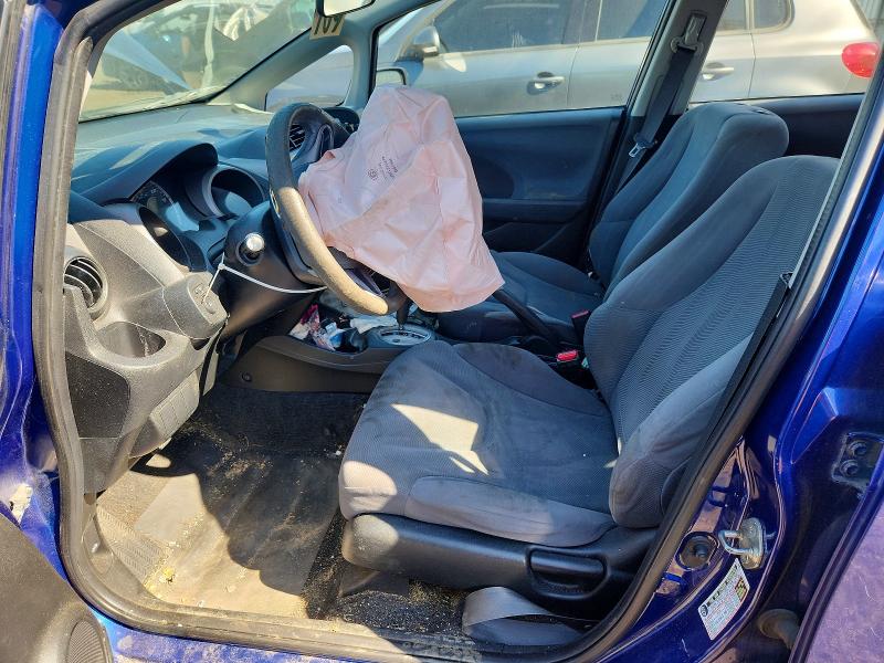 2009 Honda Fit VIN JHMGE88289S066803 COPART salvage auction — FRONT END, CT - CERT OF TITLE-SALVAGE, sold $450 on 2026-07-10 (photo 7)