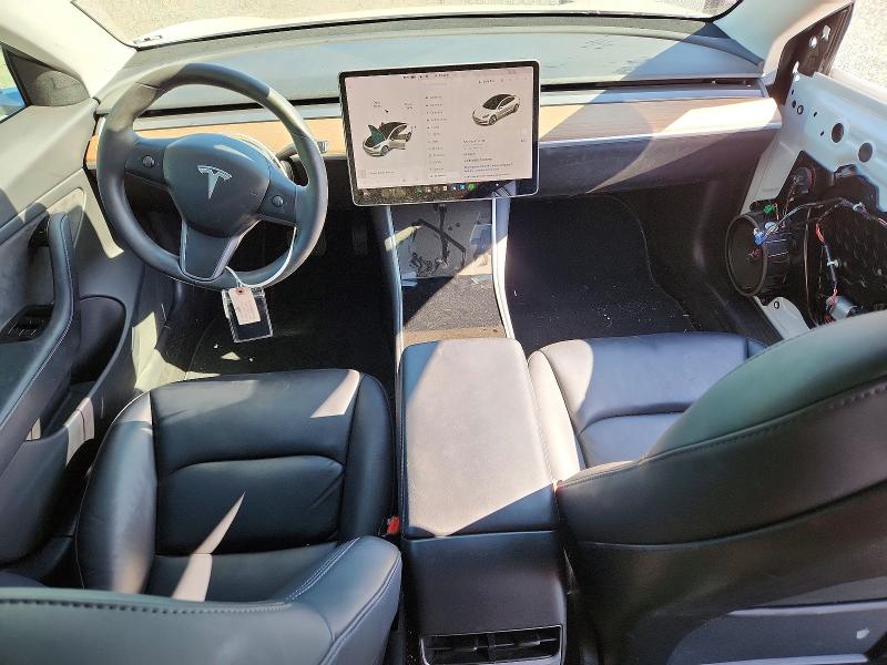 2020 Tesla Model 3 VIN 5YJ3E1EB7LF667331 COPART salvage auction — FRONT END, Ca - Salvage Certificate, sold $8,500 on 2026-07-17 (photo 8)