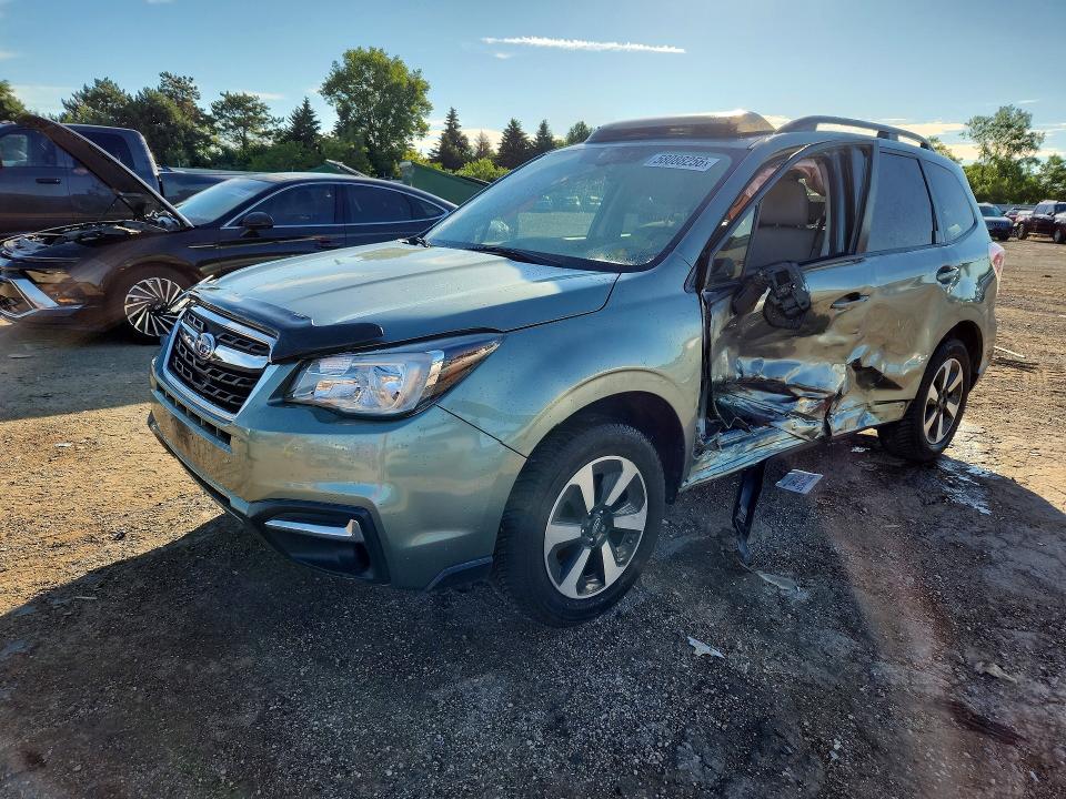 2017 Subaru VIN JF2SJAEC1HH459180 COPART salvage auction — SIDE, Il - Salvage Certificate, sold $2,300 on 2026-07-28 (photo 1)
