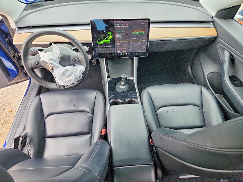 2020 Tesla Model 3 VIN 5YJ3E1EB3LF617185 COPART salvage auction — FRONT END, Tx - Salvage Vehicle Title, sold $3,750 on 2026-07-02 (photo 8)