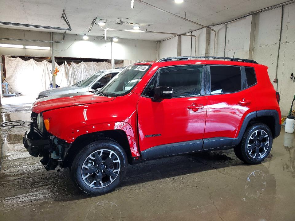 2023 Jeep VIN ZACNJDB18PPP59500 COPART salvage auction — FRONT END, Tn - Salvage Certificate, sold $2,100 on 2026-07-21 (photo 1)