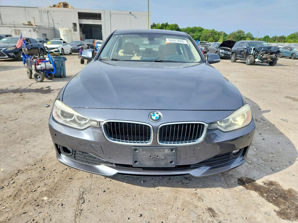 2013 BMW 3er VIN WBA3B1C54DK128852 COPART salvage auction — FRONT END, Va - Certificate Of Title, sold $1,750 on 2026-08-19 (photo 5)