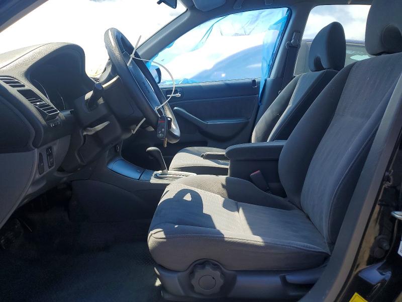 2004 Honda Civic VIN 2HGES16674H540742 COPART salvage auction — FRONT END, Ca - Salvage Certificate, sold $775 on 2026-07-02 (photo 7)