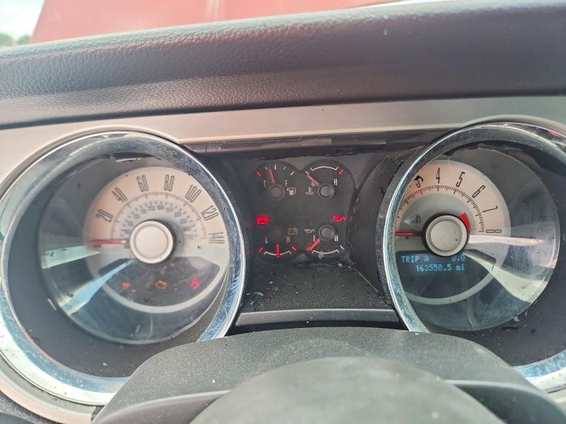 2010 Ford Mustang VIN 1ZVBP8CH0A5162099 COPART salvage auction — FRONT END, Fl - Certificate Of Title, sold $450 on 2026-07-09 (photo 9)