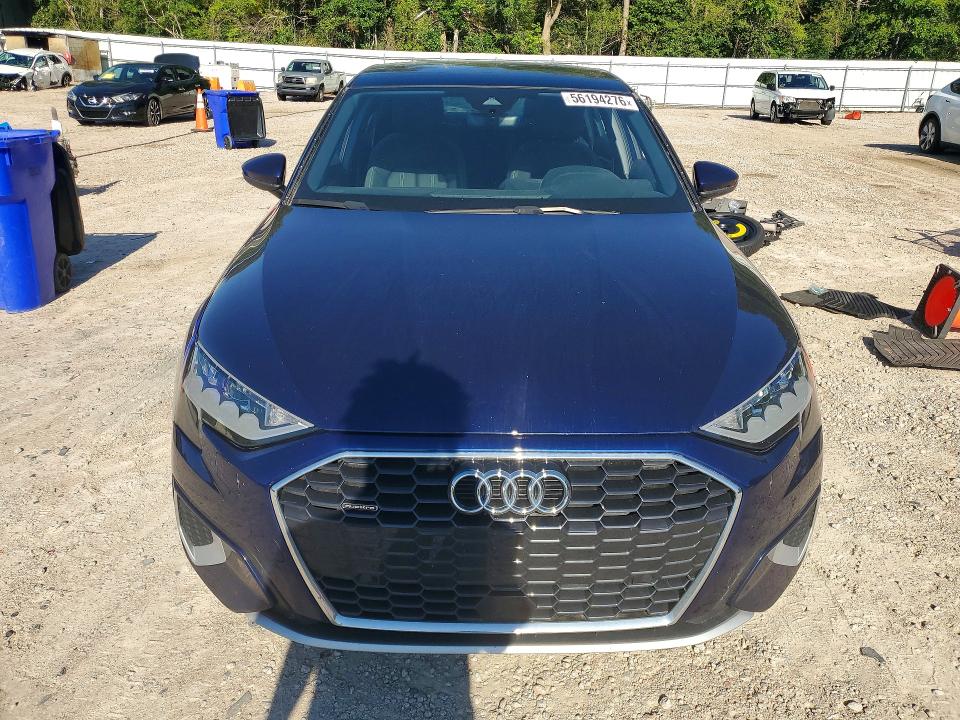 2022 Audi A3 VIN WAUGUDGY1NA096953 COPART salvage auction — REAR END, Nc - Salvage Certificate Of Title, sold $7,000 on 2026-07-24 (photo 5)