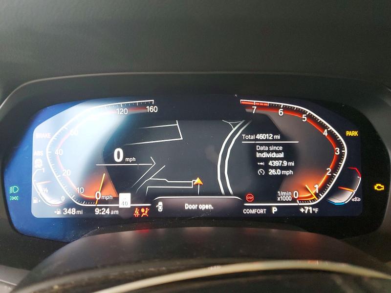 2023 BMW X5 VIN 5UXCR4C02P9N55655 COPART salvage auction — SIDE, Ga - Cert Of Title-Salvage, sold $7,700 on 2026-07-30 (photo 9)