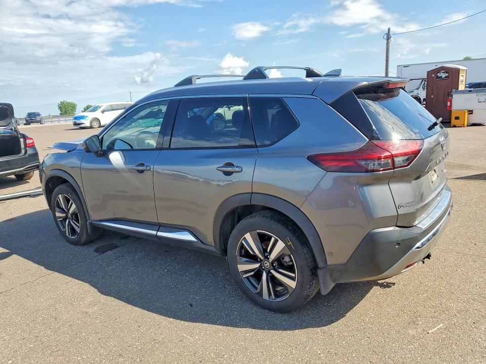 2021 Nissan Rogue VIN JN8AT3DD5MW303499 COPART salvage auction — FRONT END, Mn - Cert Of Title-Salvage, sold $525 on 2026-07-30 (photo 2)