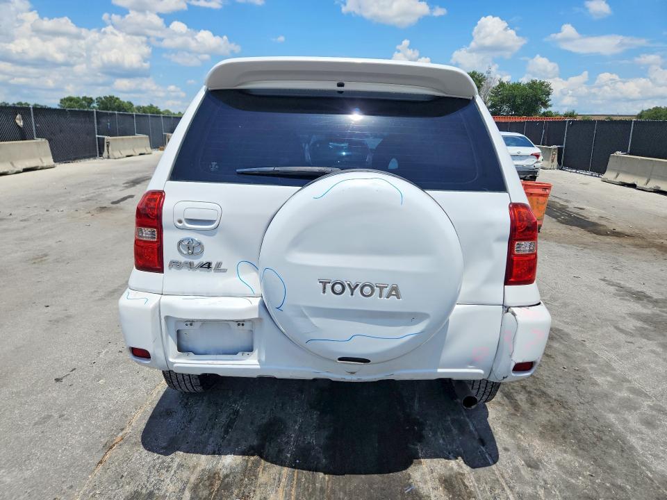 2005 Toyota Rav4 VIN JTEGD20V050066996 COPART salvage auction — REAR END, Fl - Cert Of Title Slvg Rebuildable, sold $1,650 on 2026-07-09 (photo 6)