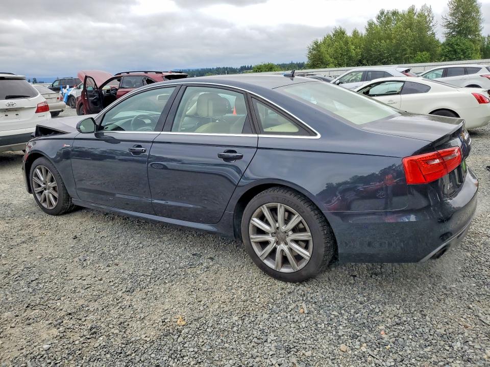 2013 Audi A6 VIN WAUHGAFC9DN151141 COPART salvage auction — FRONT END, Wa - Bill Of Sale, sold $60 on 2026-07-27 (photo 2)