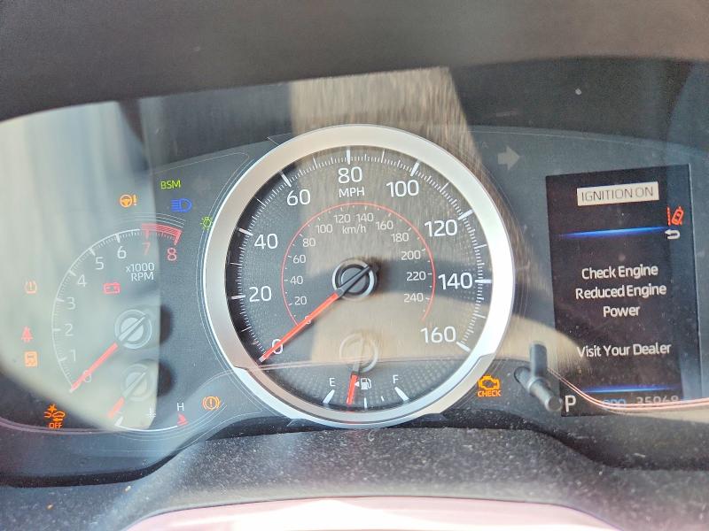 2021 Toyota VIN 5YFP4MCE2MP091995 COPART salvage auction — FRONT END, Va - Cert Of Title - Salvage, sold $3,350 on 2026-07-22 (photo 9)