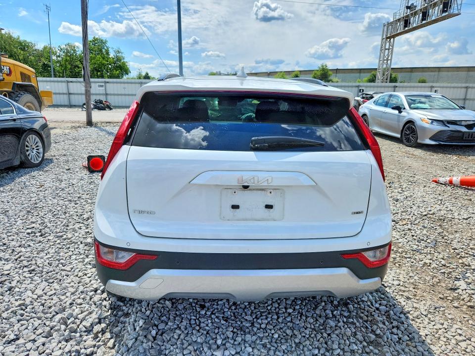 2024 Kia Niro VIN KNDCR3LE6R5136869 COPART salvage auction — FRONT END, Oh - Cert Of Title-Salvage, sold $6,000 on 2026-07-02 (photo 6)