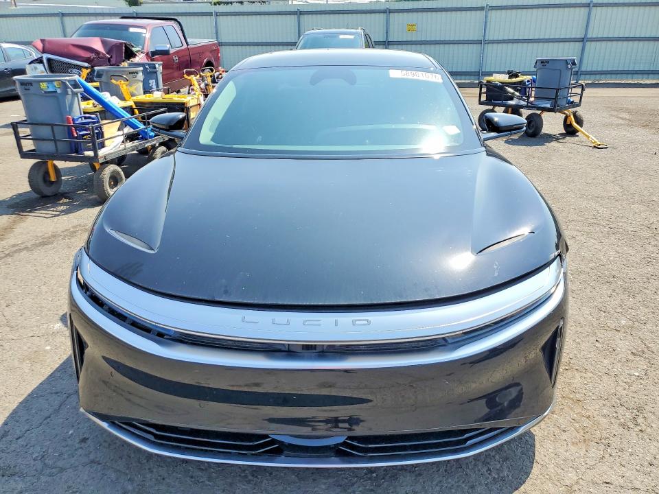 2026 Lucid Air VIN 50EA1PGA2TA005669 COPART salvage auction — REAR END, PA - CERTIFICATE OF SALVAGE, sold $27,250 on 2026-09-22 (photo 5)