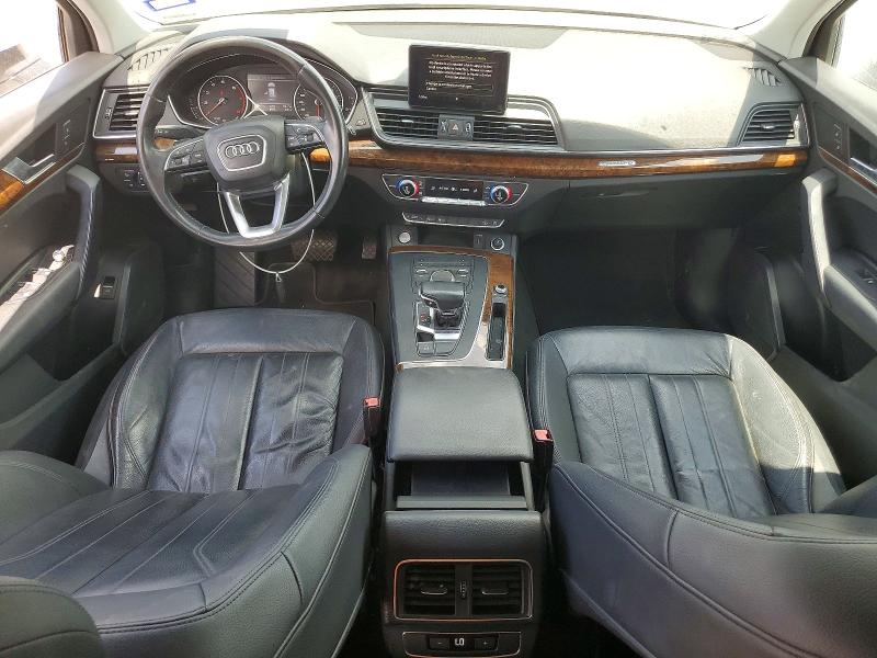 2018 Audi Q5 VIN WA1ANAFY1J2136839 COPART salvage auction — MECHANICAL, Tx - Certificate Of Title (P), sold $5,600 on 2026-07-10 (photo 8)