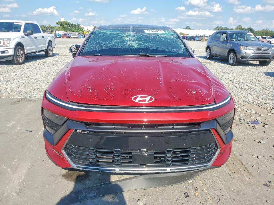2024 Hyundai Sonata VIN KMHL54JC5RA405711 COPART salvage auction — FRONT END, Nj - Cert Of Title-Lemon Law, sold $10,700 on 2026-07-21 (photo 5)