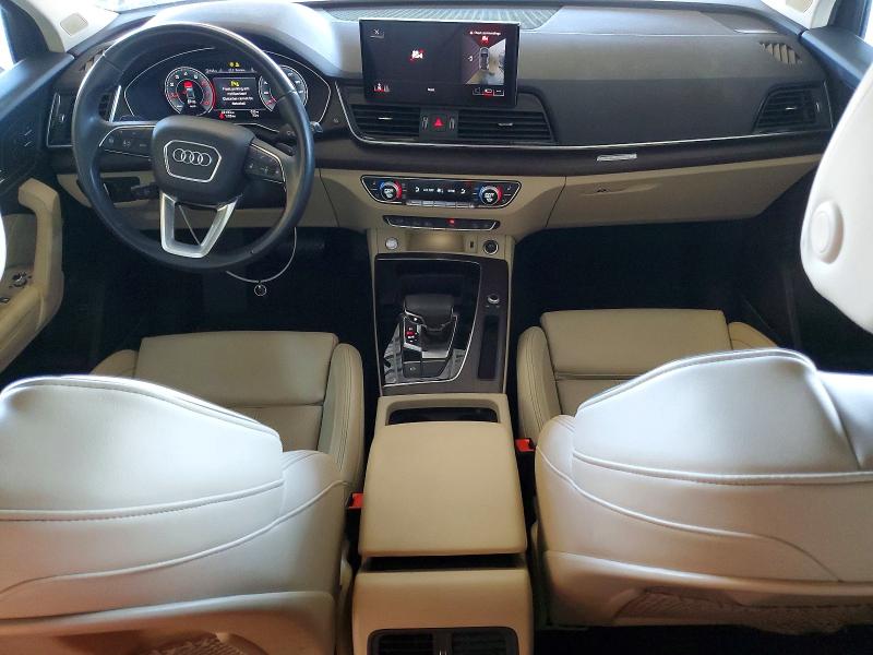 2023 Audi Q5 VIN WA1BBBFY9P2081343 COPART salvage auction — FRONT END, CA - SALVAGE CERTIFICATE, sold $18,000 on 2026-07-13 (photo 8)