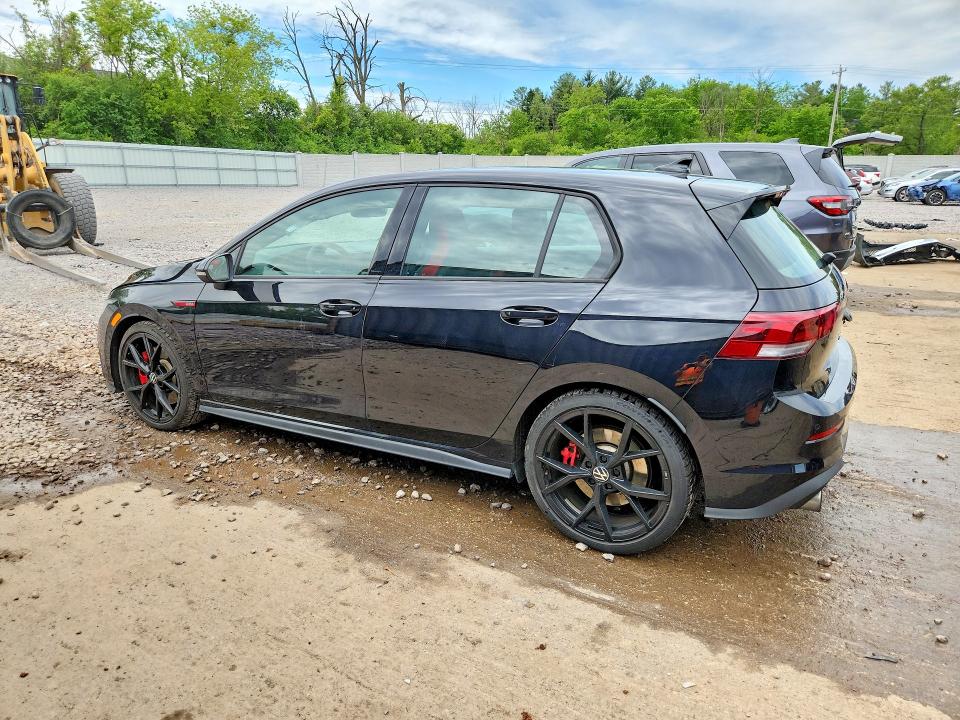 2024 Volkswagen Gti VIN WVWHA7CD7RW126146 COPART salvage auction — FRONT END, Wi - Junked Vehicle Bill Of Sale, sold $7,000 on 2026-07-13 (photo 2)