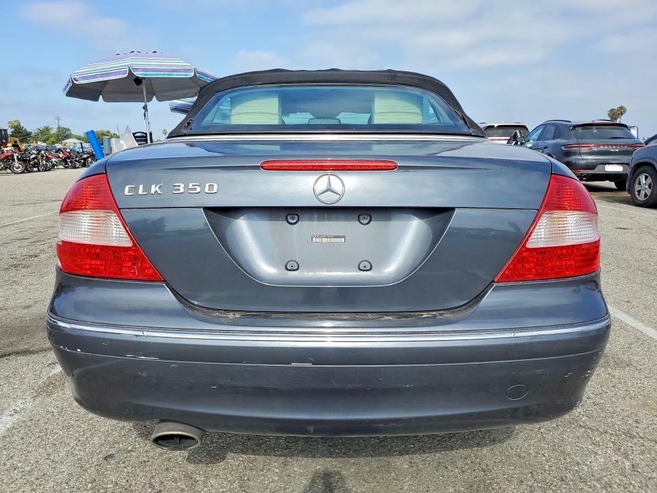 2009 Mercedes-benz Clk-class VIN WDBTK56F89T104424 COPART salvage auction — FRONT END, Ca - Dis/Dlr/Exp Only Clean Title, sold $525 on 2026-07-07 (photo 6)