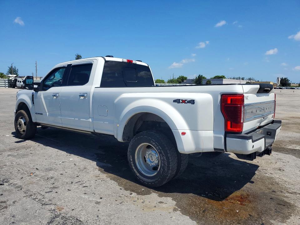 2022 Ford F-350 super duty VIN 1FT8W3DT3NEC06107 COPART salvage auction — MECHANICAL, MS - CERT OF TITLE-SALVAGED (P), sold $12,900 on 2026-07-27 (photo 2)
