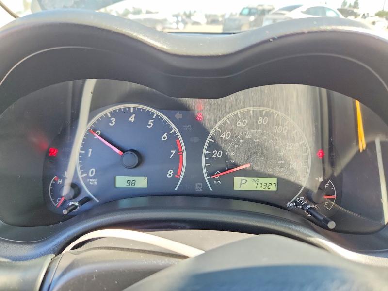 2011 Toyota Corolla VIN JTDBU4EE8BJ090598 COPART salvage auction — REAR END, Ca - Salvage Certificate, sold $475 on 2026-07-28 (photo 9)
