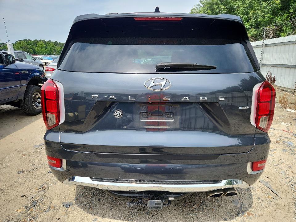 2020 Hyundai VIN KM8R5DHE5LU087354 COPART salvage auction — FRONT END, Va - Cert Of Title - Salvage, sold $3,000 on 2026-07-28 (photo 6)