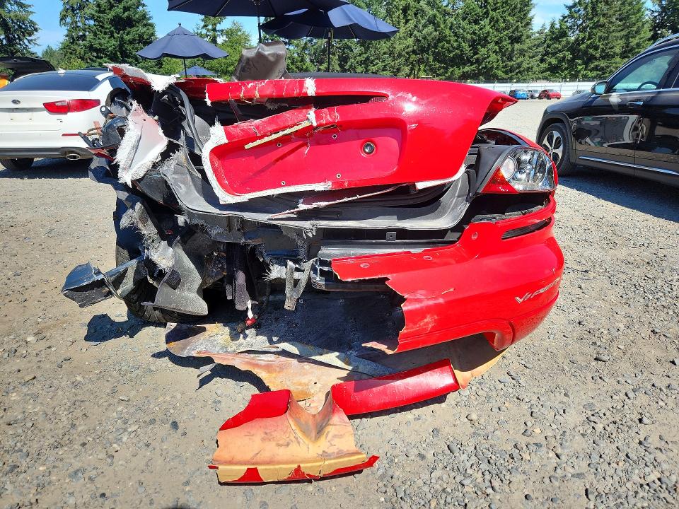 2004 Dodge Viper VIN 1B3JZ65Z34V101970 COPART salvage auction — REAR END, Wa - Bill Of Sale, sold $10,100 on 2026-07-21 (photo 6)
