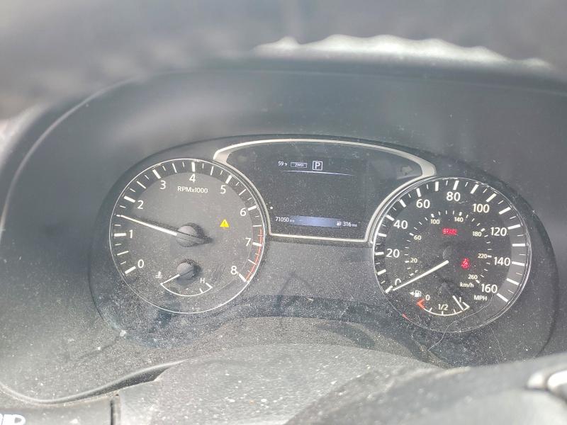 2017 Nissan Pathfinder VIN 5N1DR2MM1HC679363 COPART salvage auction — FRONT END, Or - Non Public Clean Title, sold $2,000 on 2026-07-12 (photo 9)