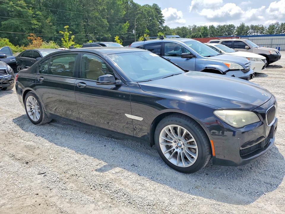 2014 BMW 7er VIN WBAYF8C56ED652965 COPART salvage auction — MINOR DENT/SCRATCHES, Ga - Certificate Of Title, sold $3,700 on 2026-07-23 (photo 4)