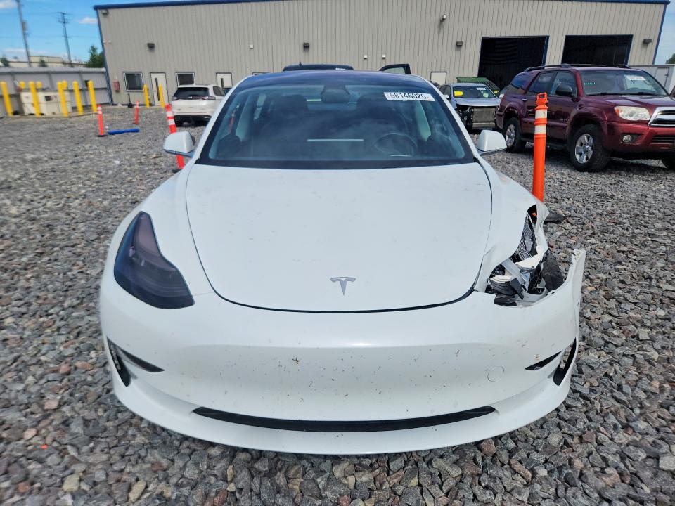 2018 Tesla VIN 5YJ3E1EA0JF050020 COPART salvage auction — FRONT END, WI - CERTIFICATE OF TITLE, sold $8,700 on 2026-07-13 (photo 5)