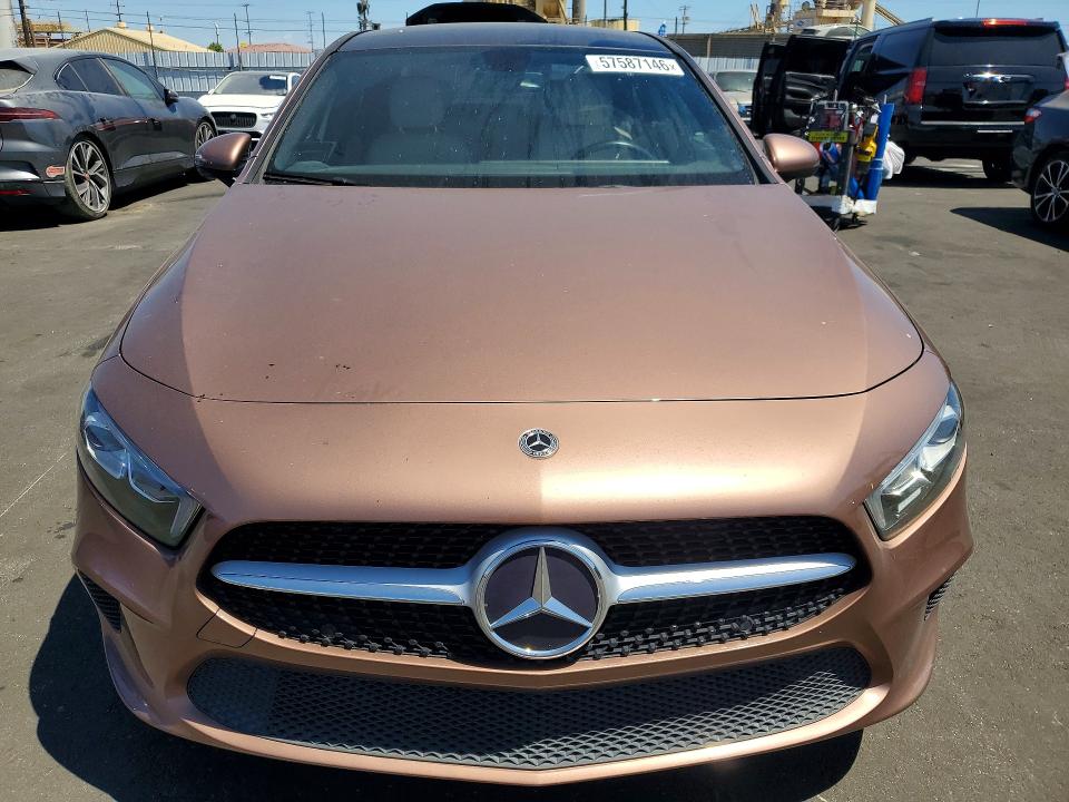 2022 Mercedes-benz A-klasse VIN W1K3G4EBXNJ371118 COPART salvage auction — SIDE, Ca - Salvage Certificate, sold $8,400 on 2026-07-15 (photo 5)