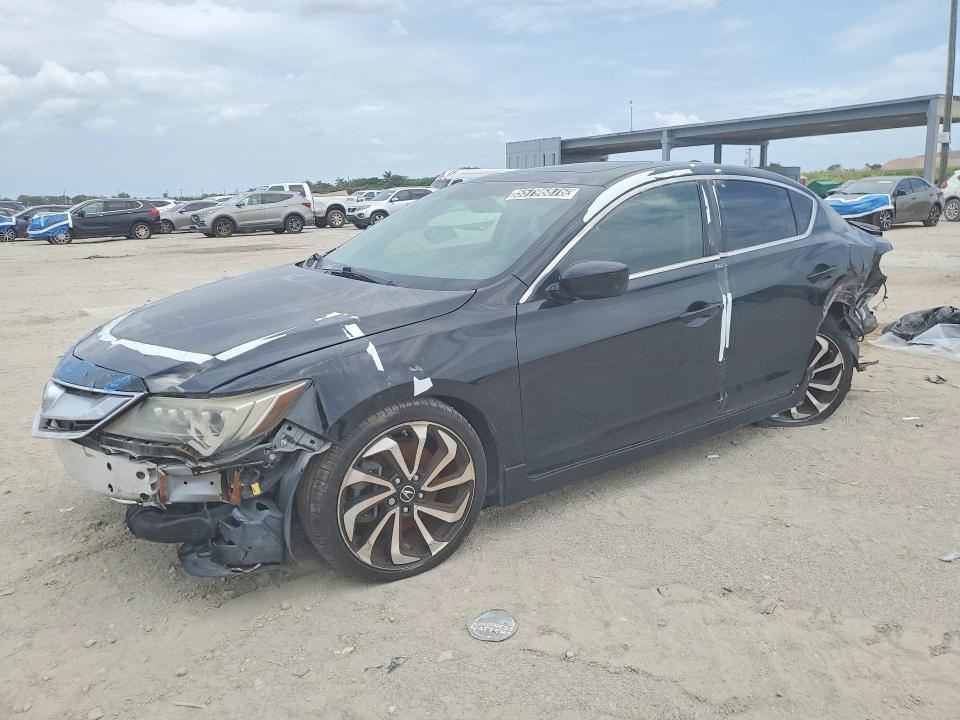 2018 Acura Ilx VIN 19UDE2F45JA007466 COPART salvage auction — REAR END, Fl - Certificate Of Title, sold $475 on 2026-07-09 (photo 1)