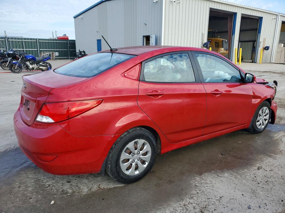 2015 Hyundai Accent VIN KMHCT4AE3FU936164 COPART salvage auction — FRONT END, KY - CERT OF TITLE-SALVAGE, sold $575 on 2026-07-27 (photo 3)