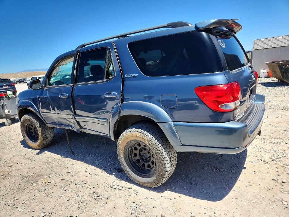 2005 Toyota Sequoia VIN 5TDBT48A95S235442 COPART salvage auction — SIDE, Ut - Salvage Certificate, sold $2,000 on 2026-07-24 (photo 2)